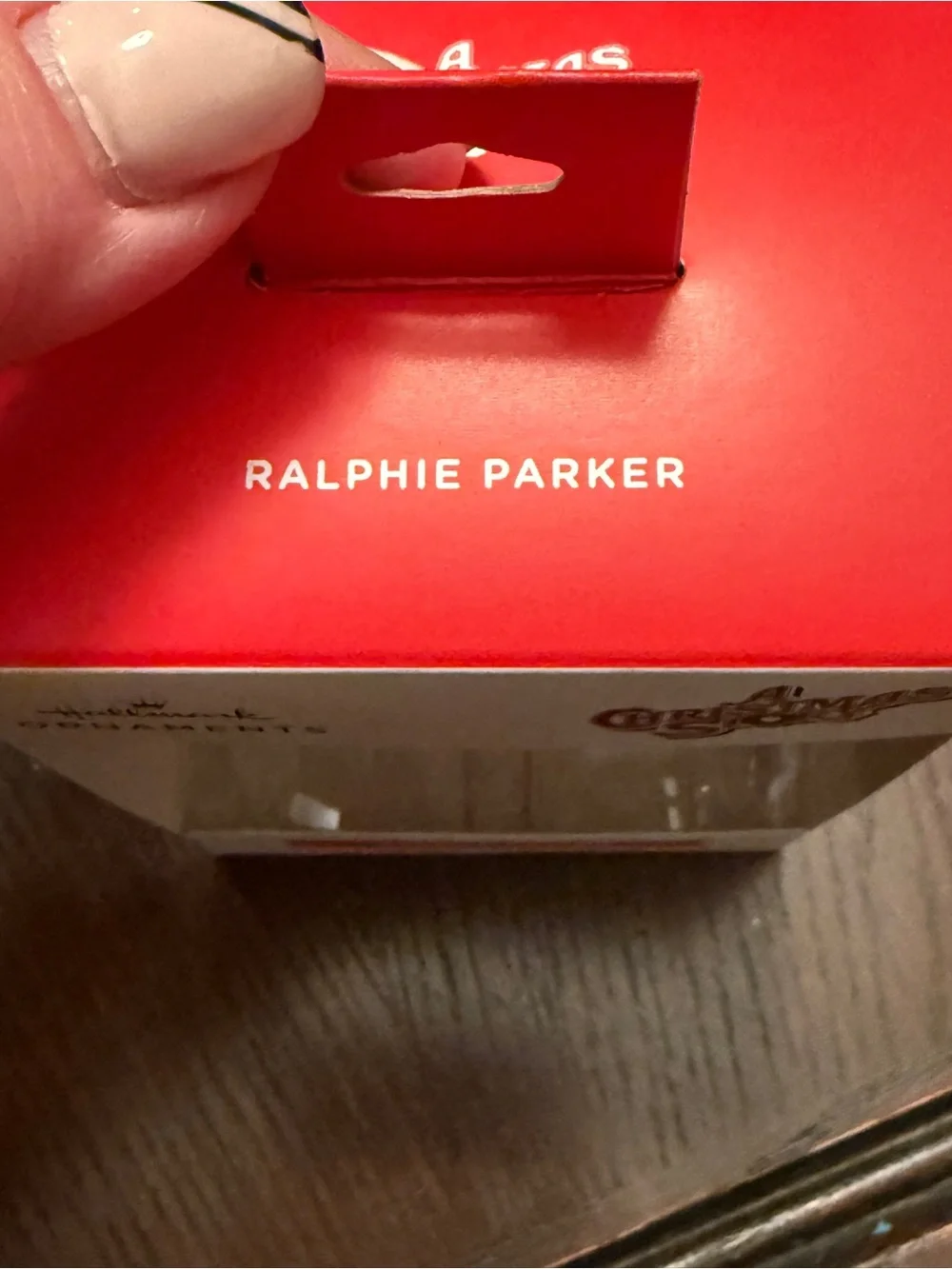 Ralphie Parker Pink Bunny Costume Ornament CHRISTMAS STORY Hallmark Decoration